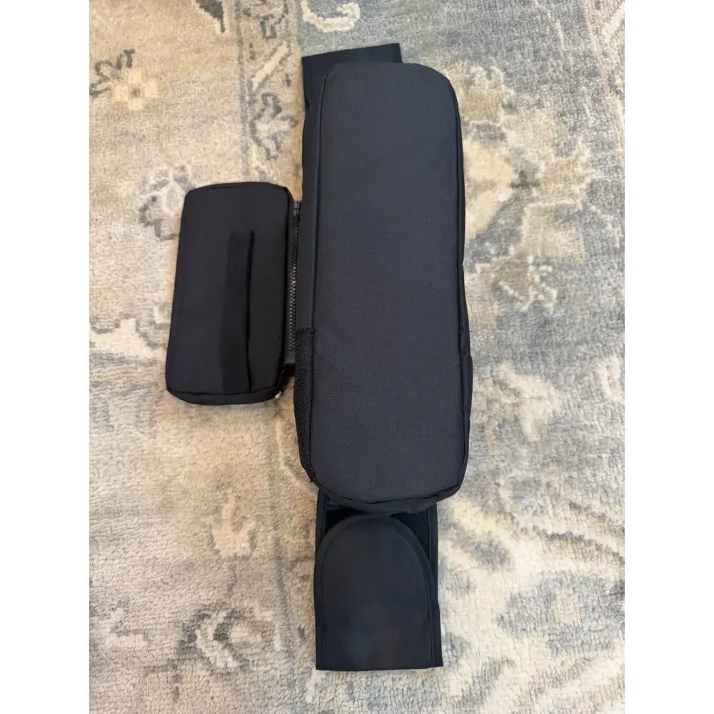Momcozy Black Insulated Bottle Holder Stroller Organizer Detachable Bag NEW